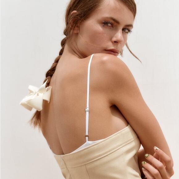 ZARA COMBINATION SHORT DRESS - Picture 5 of 9